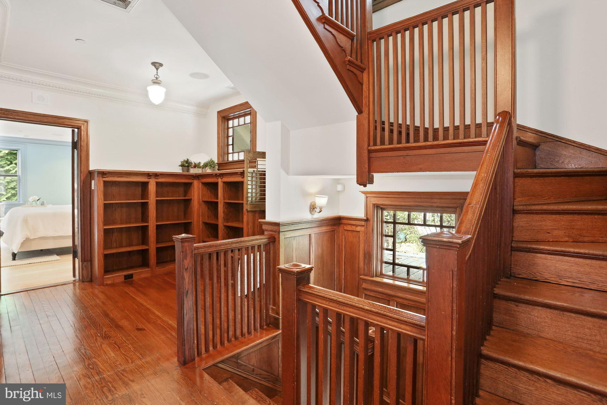 3310 Ross Place Northwest Washington, DC 20008 - Photo 23 of 67 Second Floor Landing/Library
