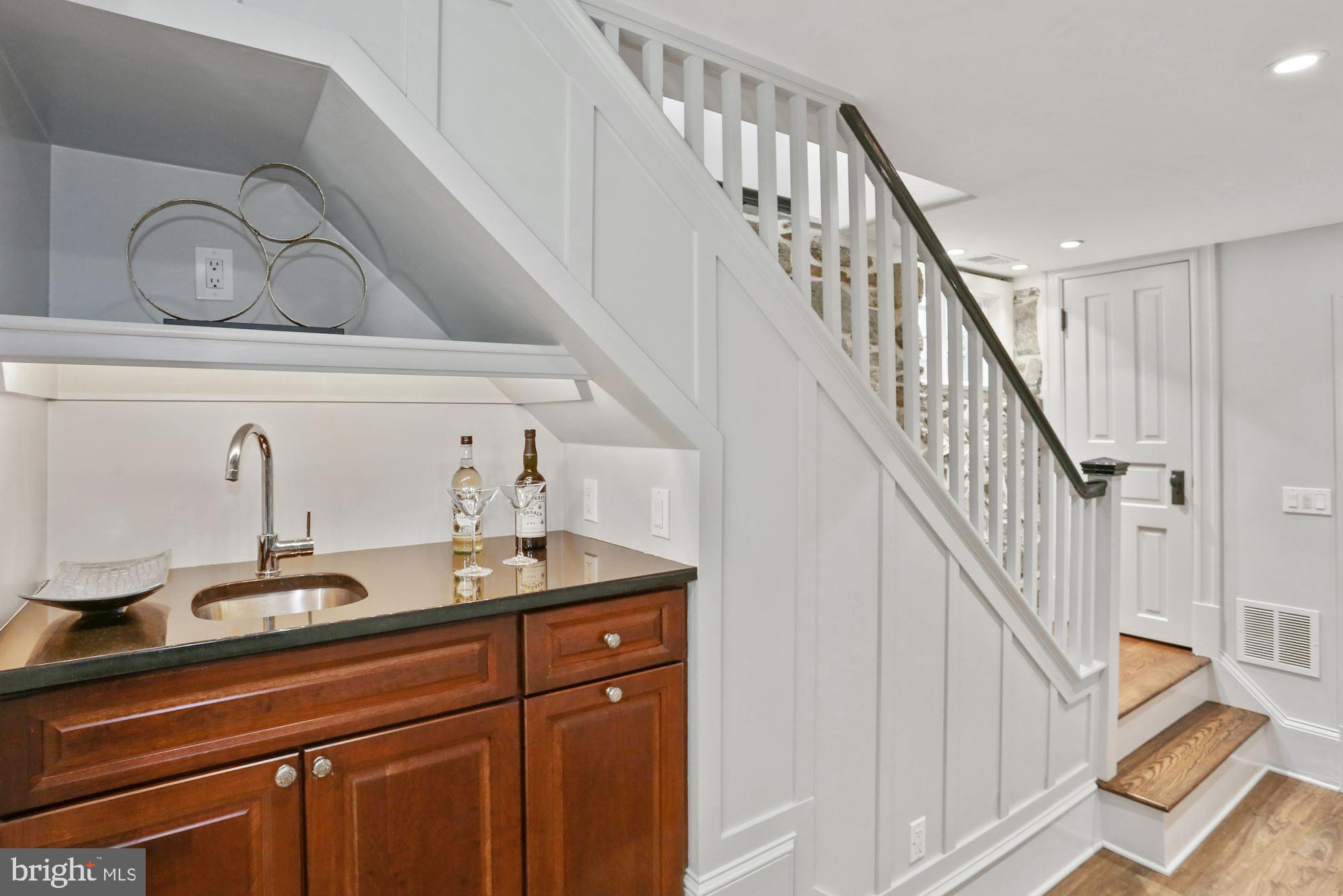 3310 Ross Place Northwest Washington, DC 20008 - Photo 45 of 67 Lower-Level Wet Bar