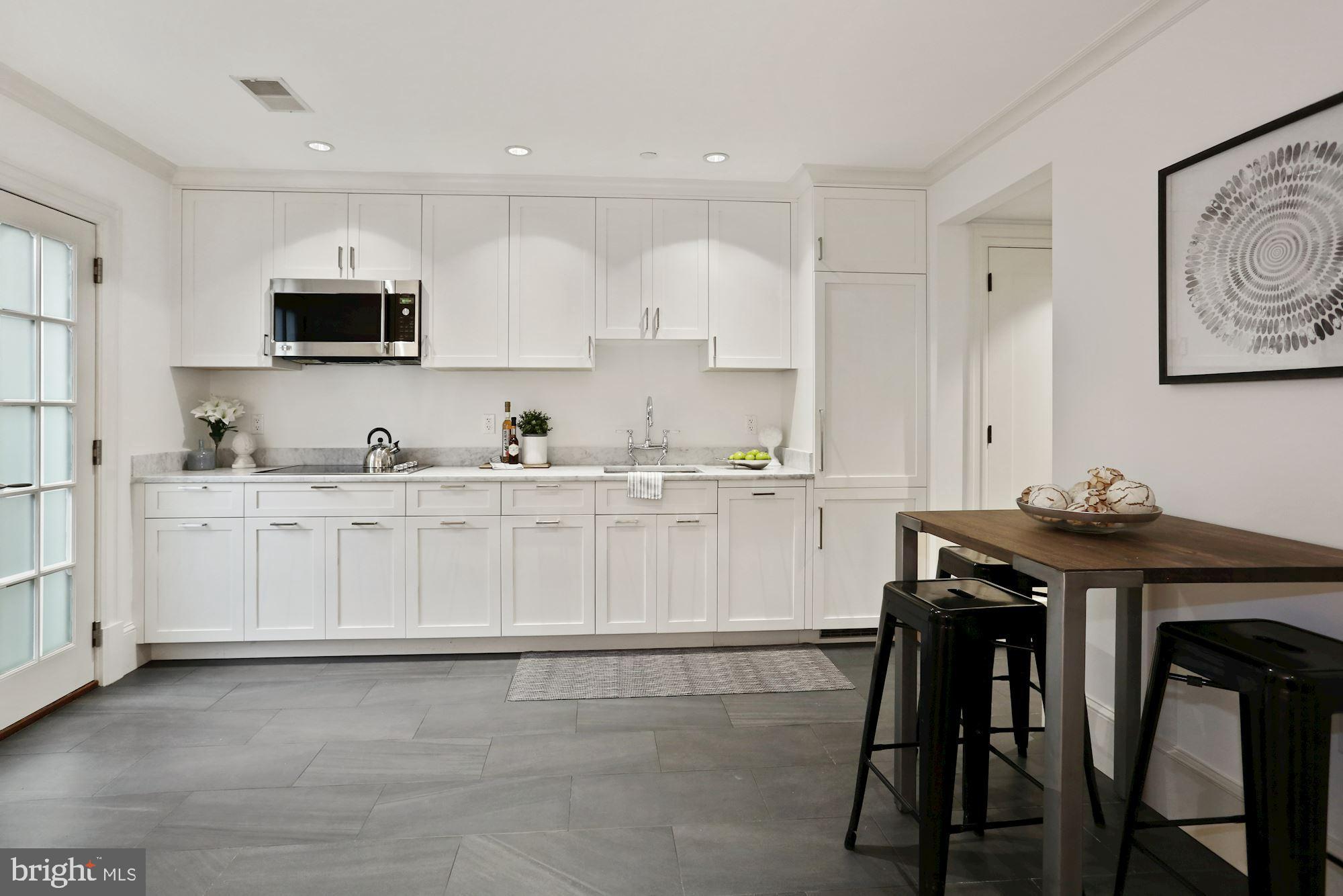 3310 Ross Place Northwest Washington, DC 20008 - Photo 51 of 67 Kitchen in Studio/In-law Suite