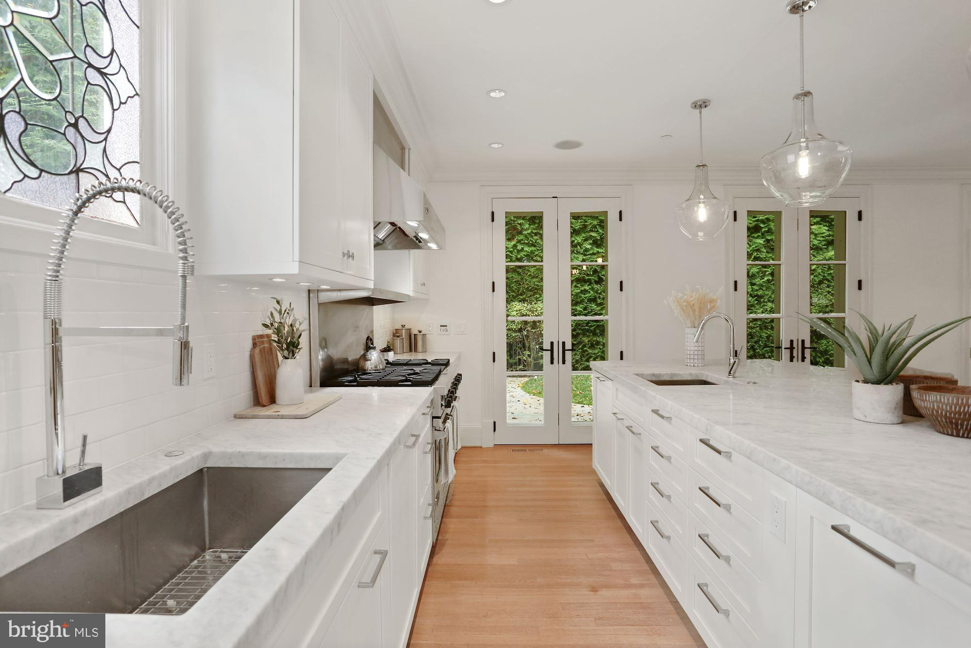 3310 Ross Place Northwest Washington, DC 20008 - Photo 8 of 67 Kitchen with Viking, Subzero, Miele appliances