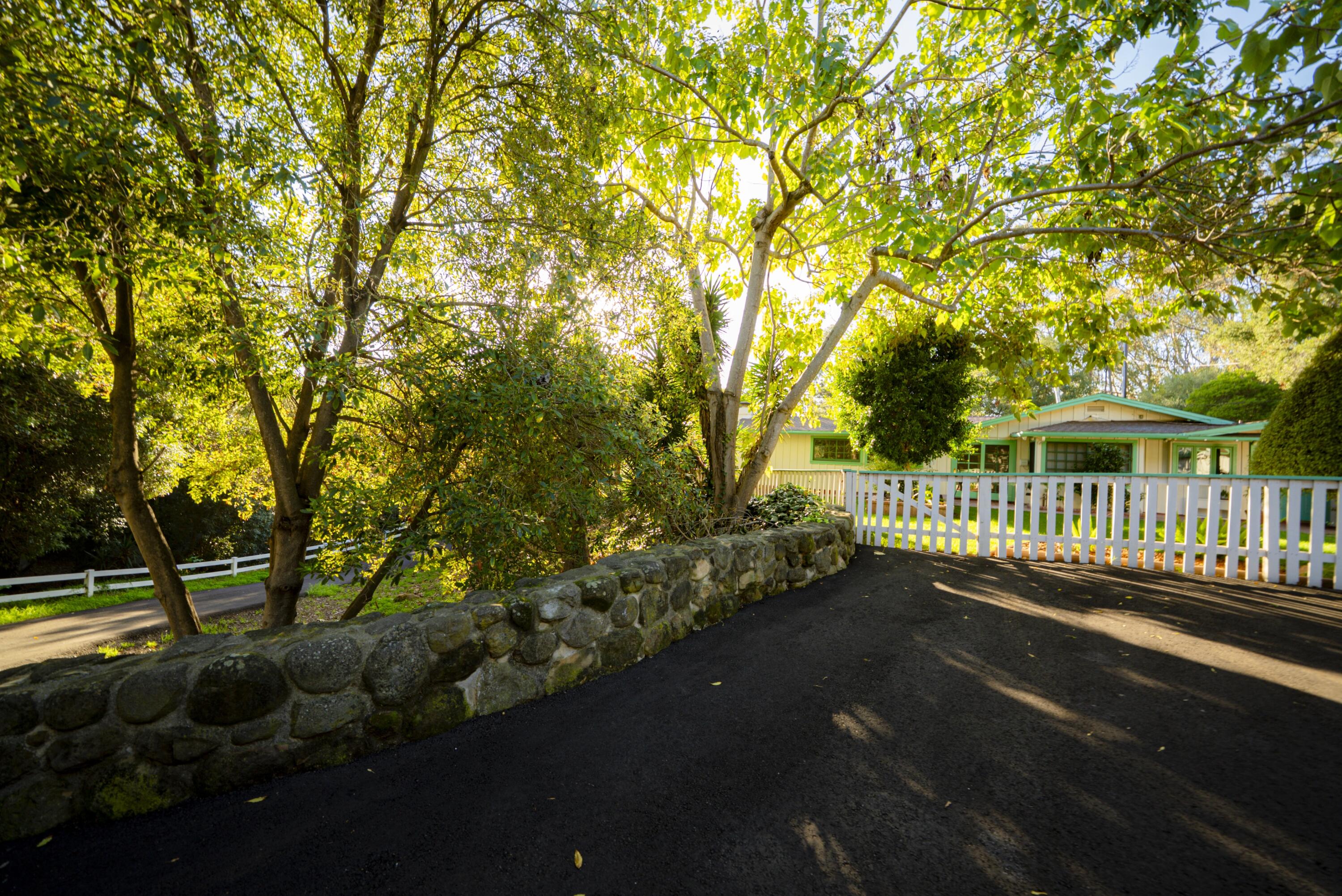 704 Ladera Lane Santa Barbara, CA 93108 - Photo 17 of 20 a view of a yard with large trees