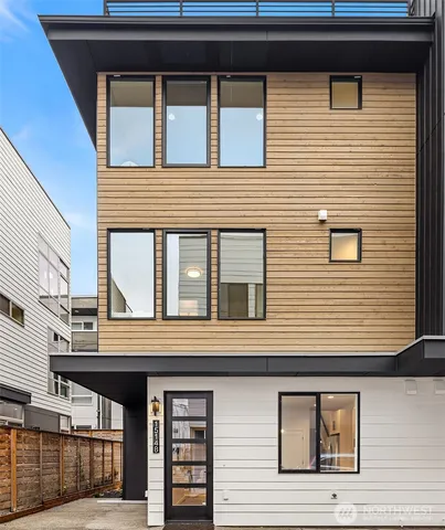 a building view with a outdoor space