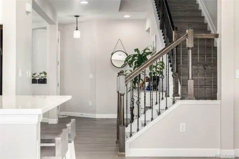 a view of entryway and hall