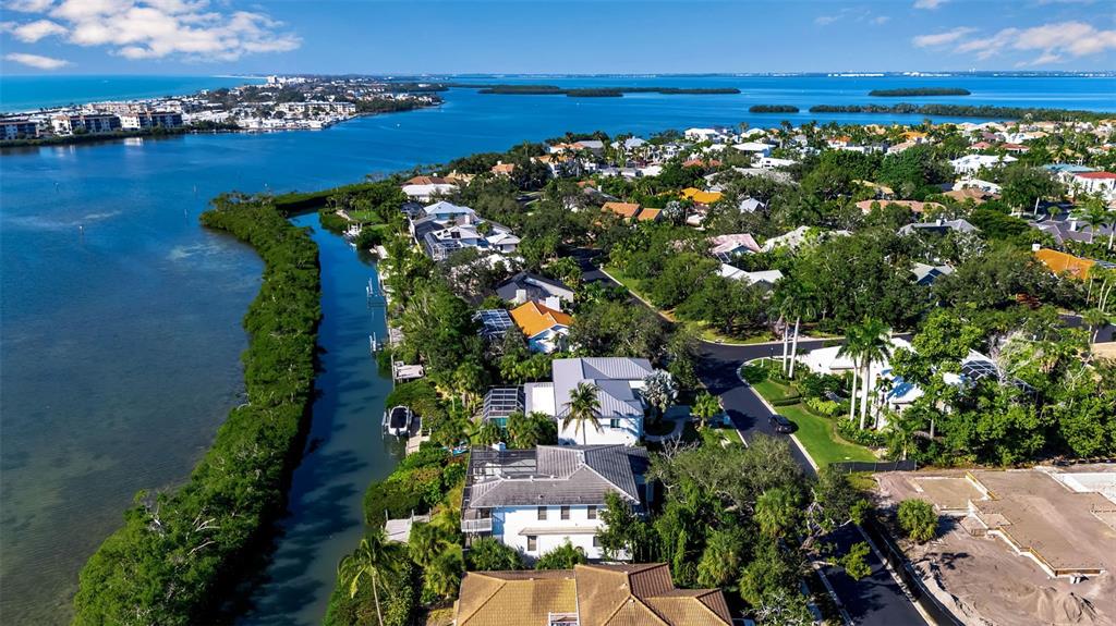 3361 Bayou Sound Longboat Key, FL 34228 - Photo 13 of 41 an aerial view of a houses with outdoor space