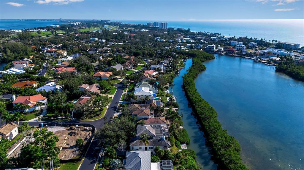 3361 Bayou Sound Longboat Key, FL 34228 - Photo 8 of 41 an aerial view of lake and city