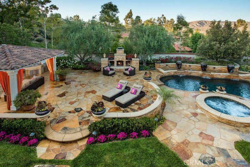 2395 Horizon Way Tustin, CA 92782 - Photo 38 of 43 a backyard of a house with yard and outdoor seating