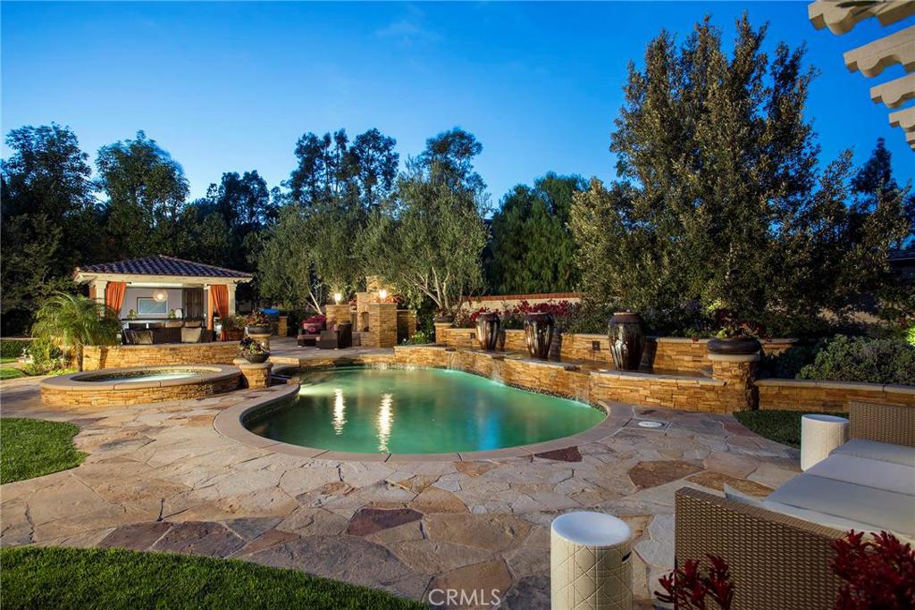 2395 Horizon Way Tustin, CA 92782 - Photo 41 of 43 a swimming pool with outdoor seating and yard