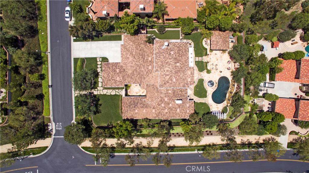 2395 Horizon Way Tustin, CA 92782 - Photo 42 of 43 an aerial view of residential house with outdoor space and parking