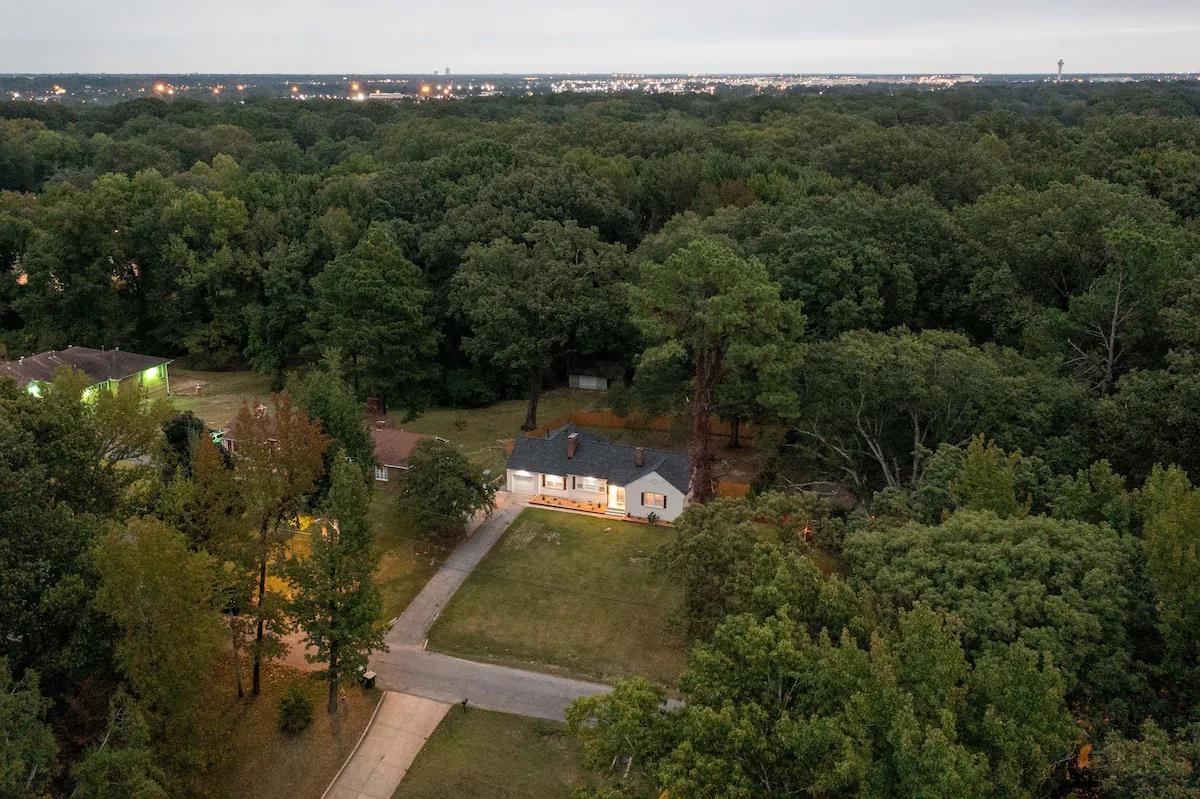 3506 McCorkle Road Memphis, TN 38116 - Photo 12 of 12 an aerial view of a house with a yard