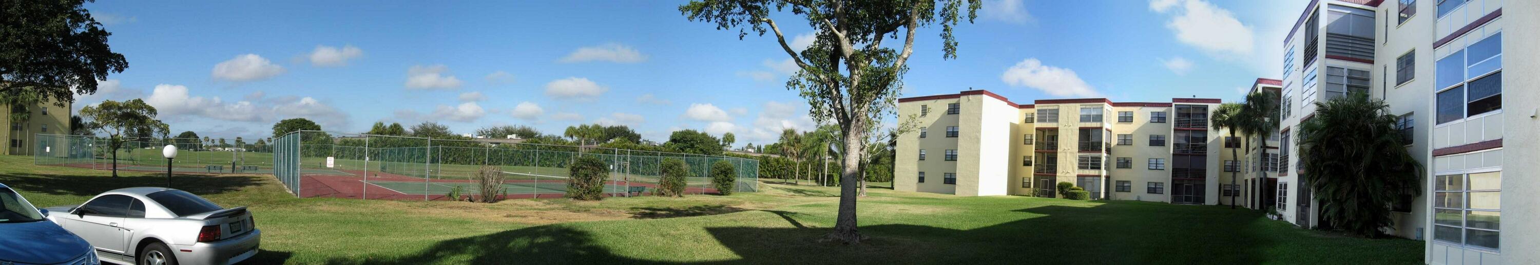 9233 Southwest 8th Street, Unit 409 Boca Raton, FL 33428 - Photo 18 of 40 12 9233 Bldg Rear - West Side Pano