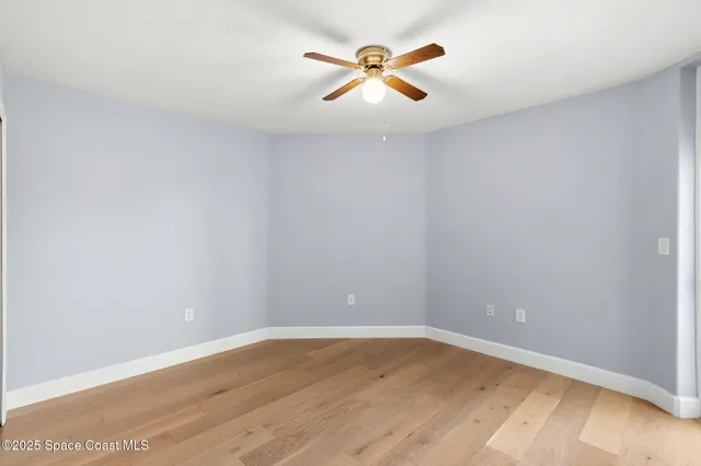 wooden floor in an empty room