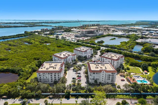 a picture of city view with ocean view