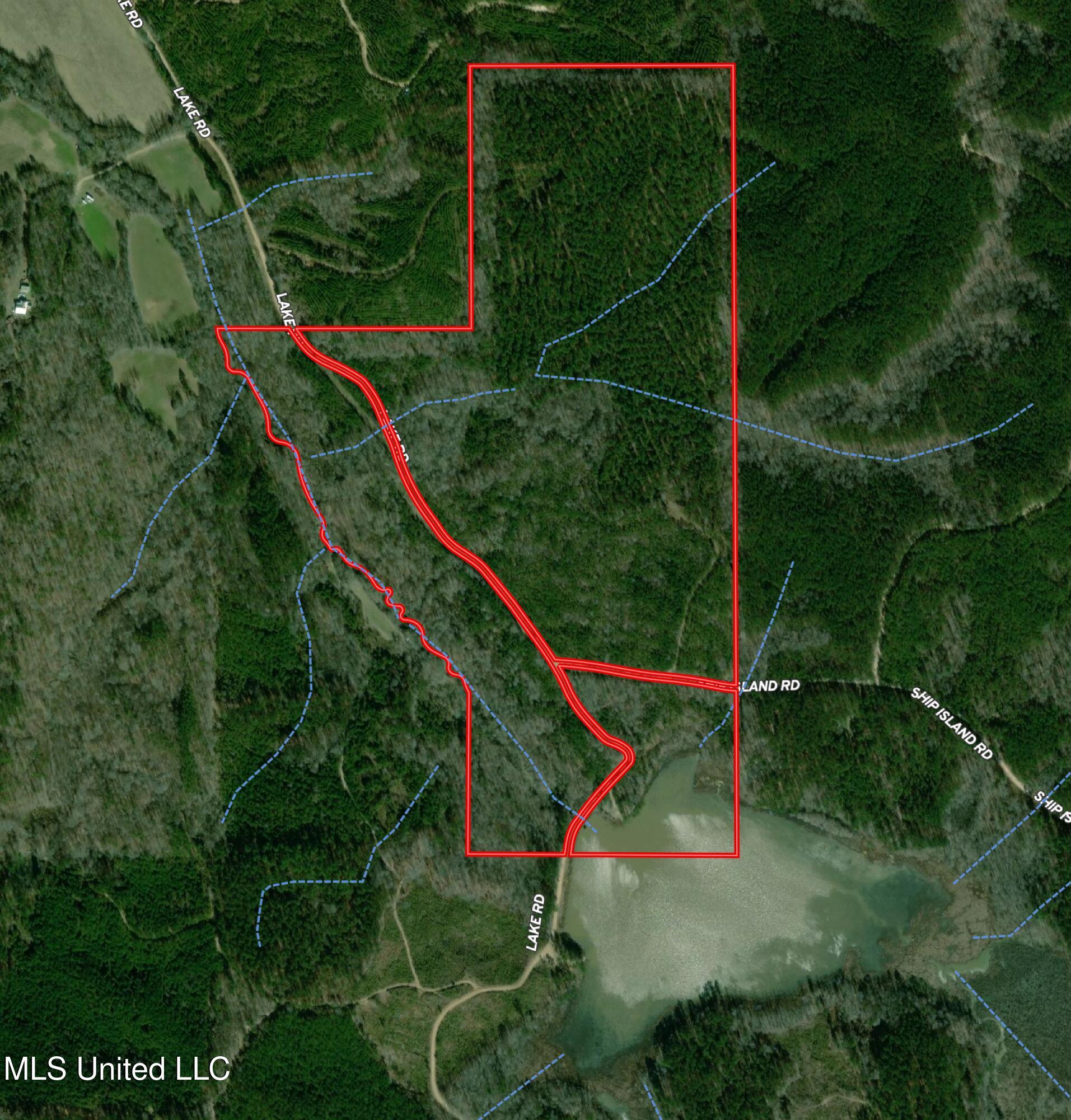 Lake Road Duck Hill, MS 38925 - Photo 29 of 31 Montgomery 145 Aerial Map