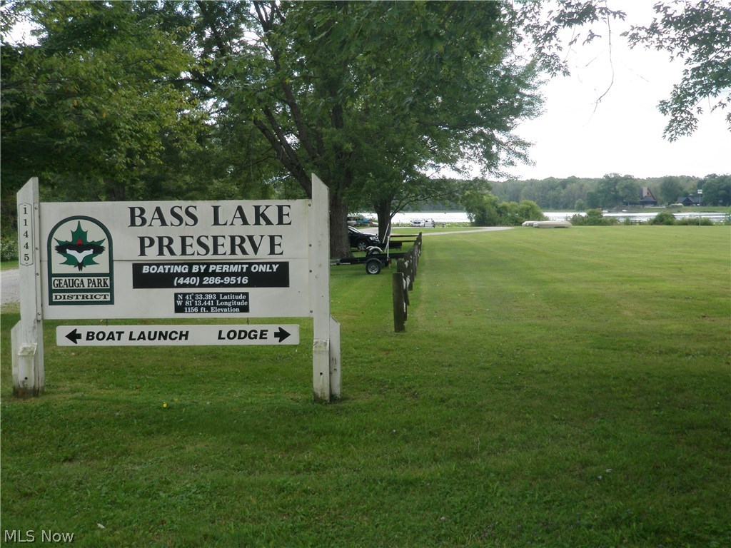 11510 Lakeview Road Chardon, OH 44024 - Photo 18 of 19 Take a short walk down the street and enjoy the lake privileges and pavilion! Bass Lake Preserves is a private lake for residents only with boat launch and more!