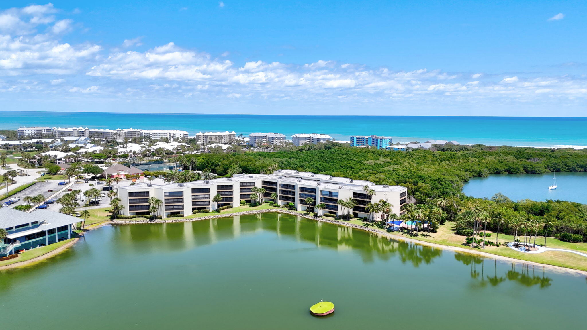 221 Northeast Plantation Road, Unit 211 Stuart, FL 34996 - Photo 30 of 32 Aerial View