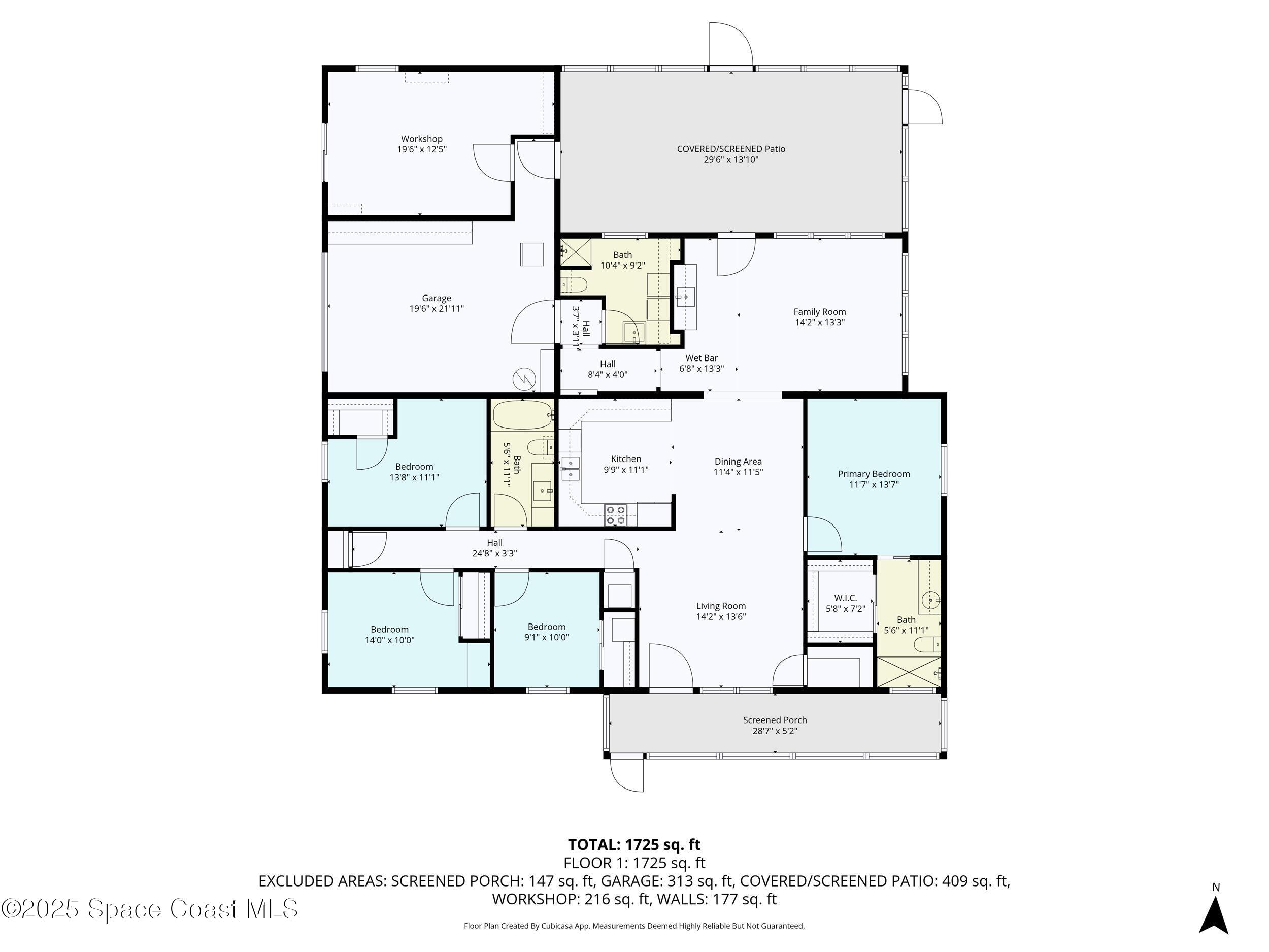 853 Knecht Road Northeast Palm Bay, FL 32905 - Photo 26 of 39 floor_plan-853_knecht_rd_ne_palm_bay