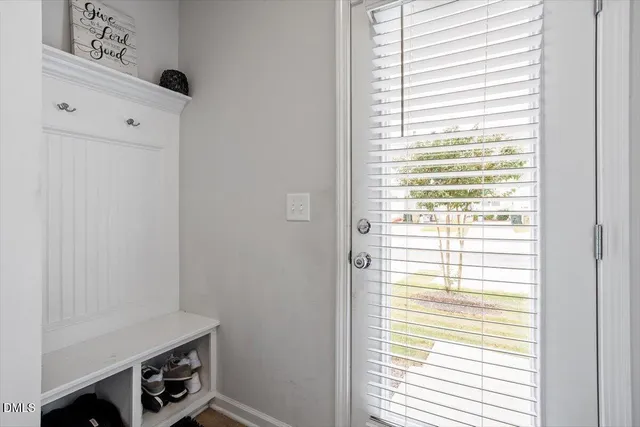 a room with storage and utility