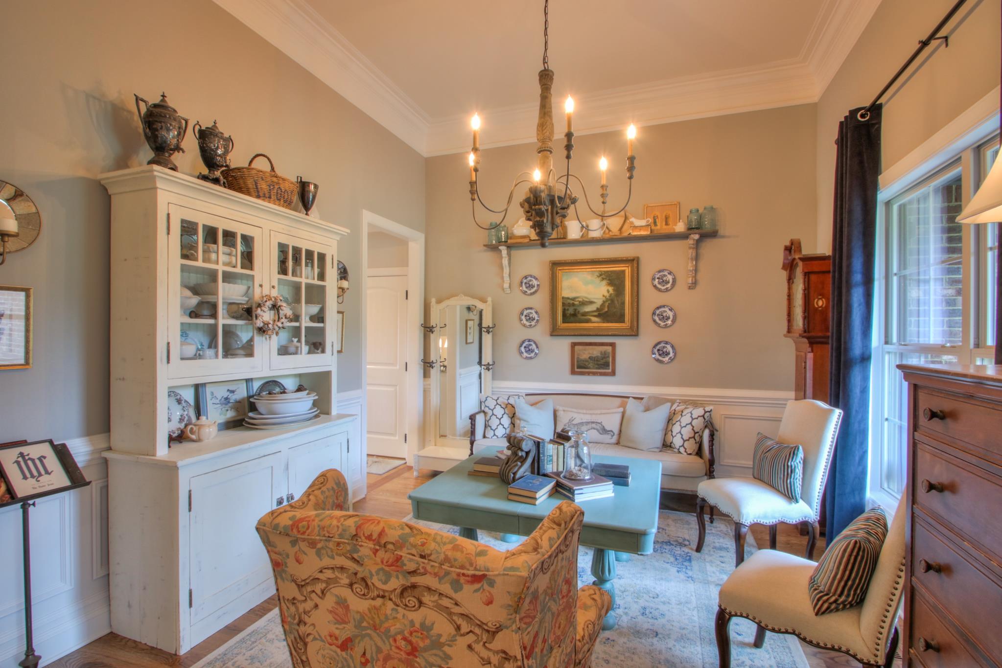 6928 Cairo Bend Road Lebanon, TN 37087 - Photo 3 of 30 This Is A Formal Dining Room With Beautiful Crown Molding Is Currently Used As A Formal Living Room