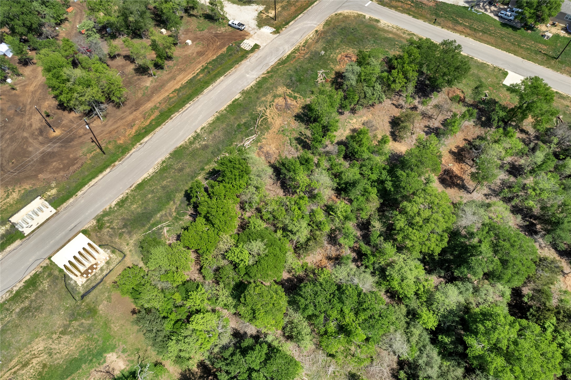 114 Empire Street Elgin, TX 78621 - Photo 22 of 36 Drone / aerial view