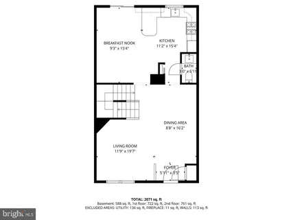 $525,000 | 154 Finale Terrace, Silver Spring, MD 20901