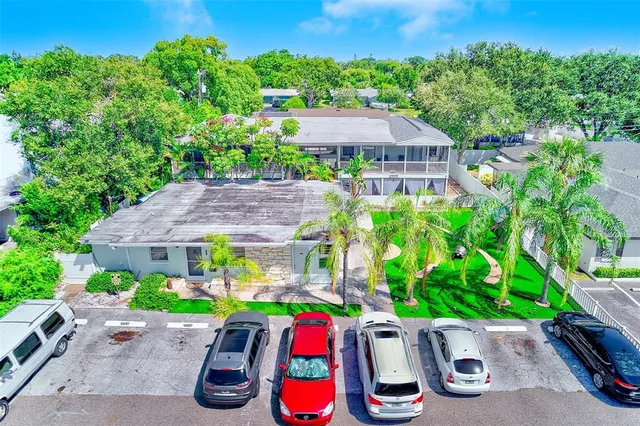 a car parked in front of a house