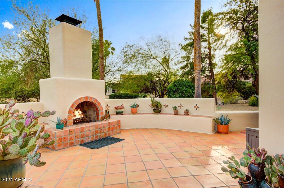 18501 East Avenida Del Ray Rio Verde, AZ 85263 - Photo 23 of 39 22-Patio Fireplace