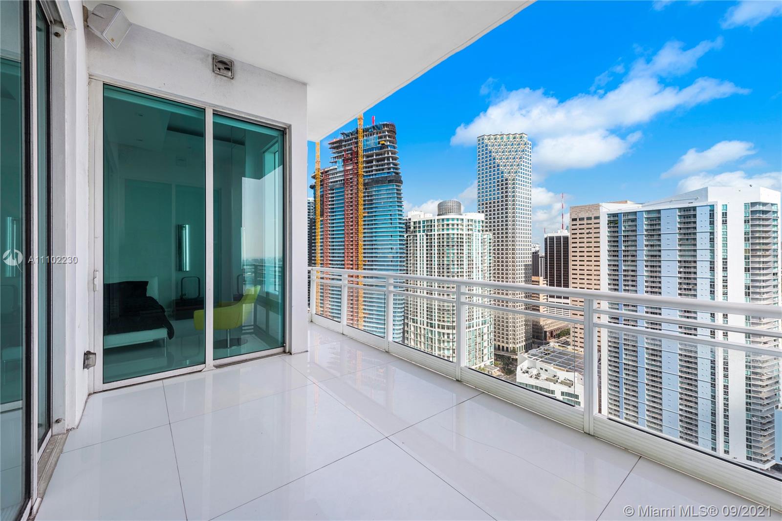 900 Brickell Key Boulevard, Unit 2902 Miami, FL 33131 - Photo 3 of 32 a view of balcony with furniture