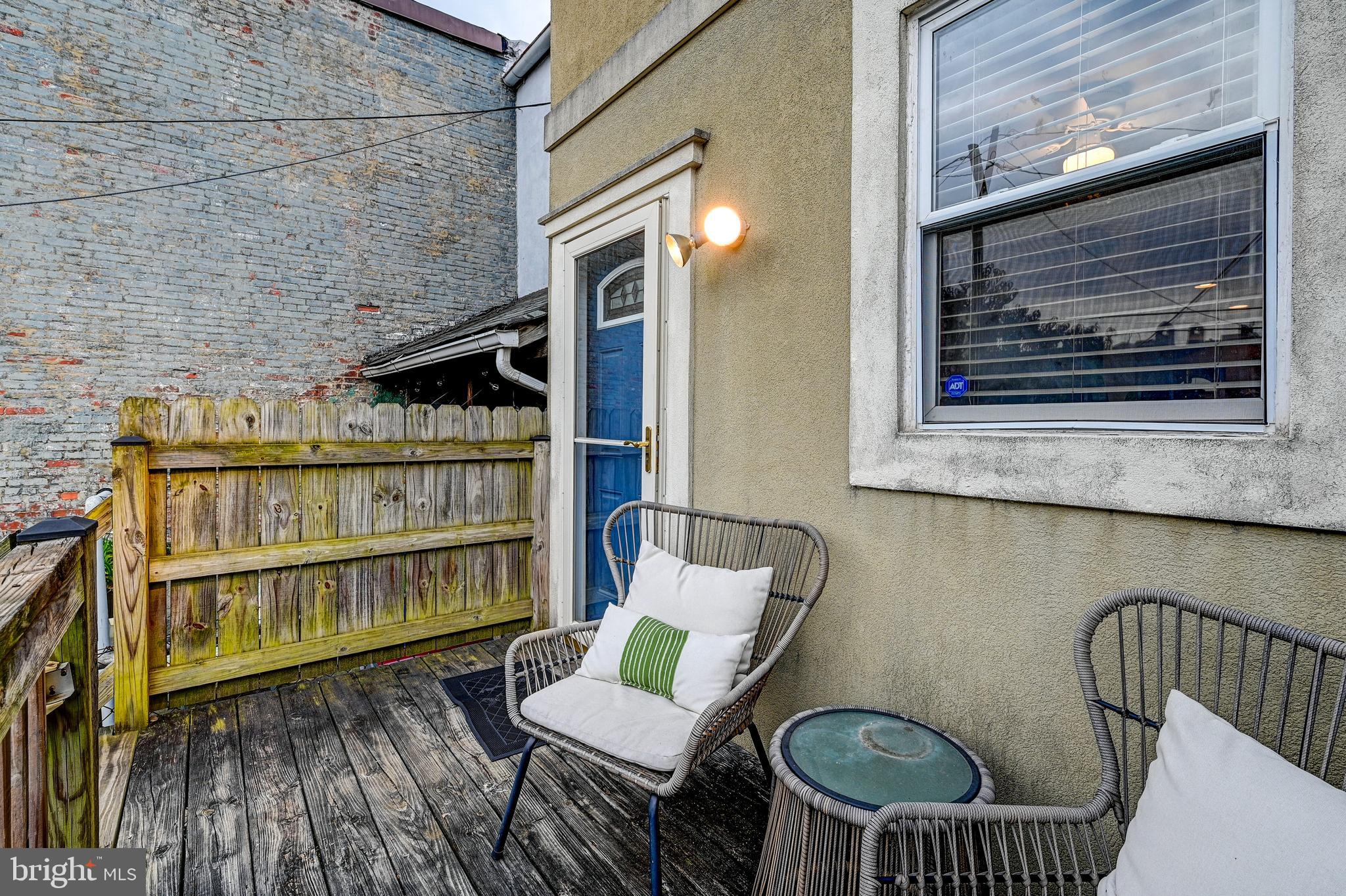 5 North Rose Street Baltimore, MD 21224 - Photo 23 of 31 Deck off kitchen/dining