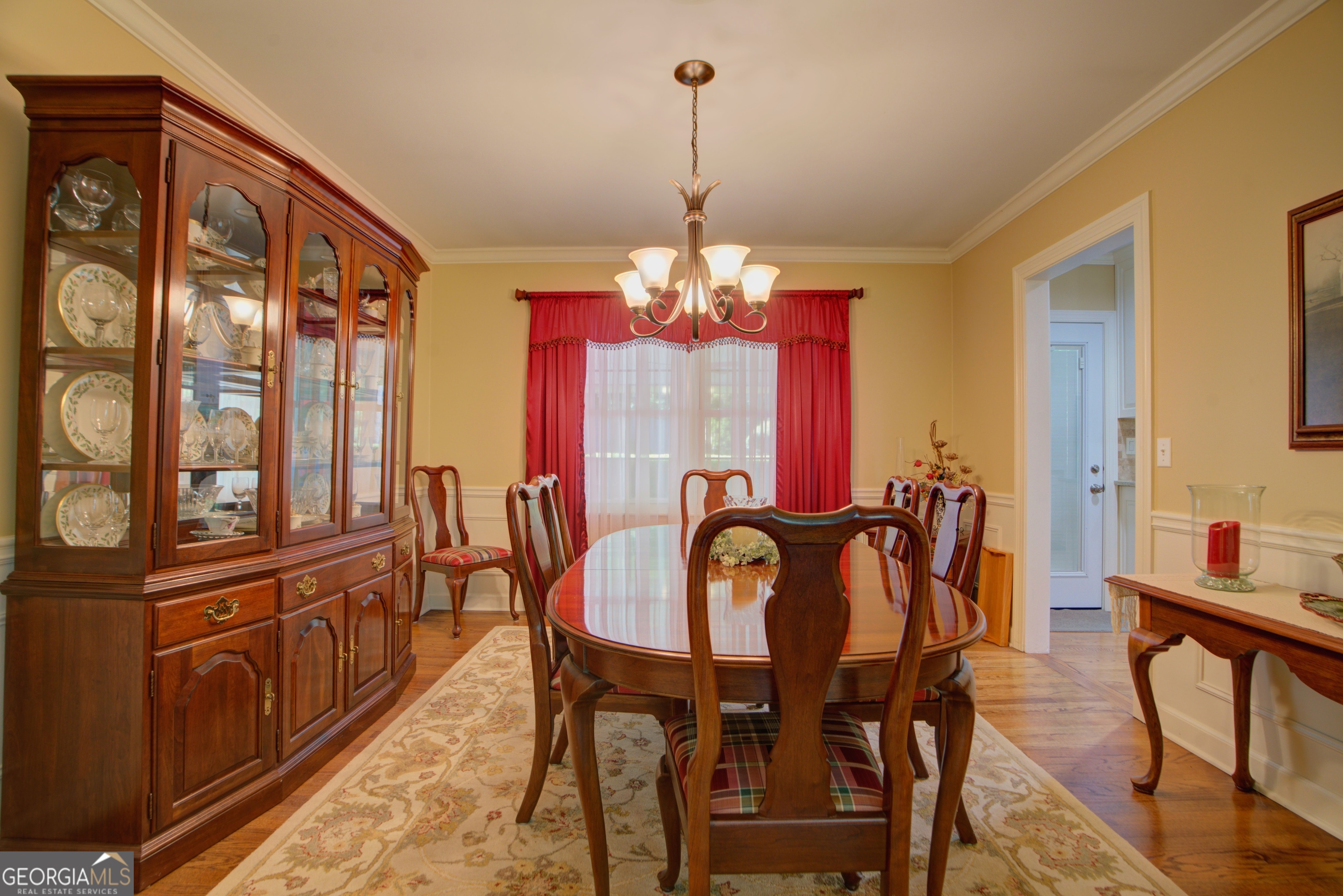 204 Green View Road Southwest Rome, GA 30165 - Photo 25 of 62 a view of a dining room with furniture window and wooden floor