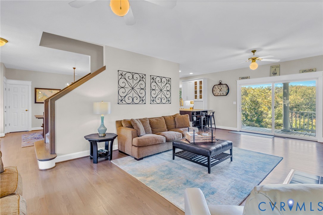 1248 Bancton Road Kinsale, VA 22488 - Photo 11 of 50 a living room with furniture and a large window
