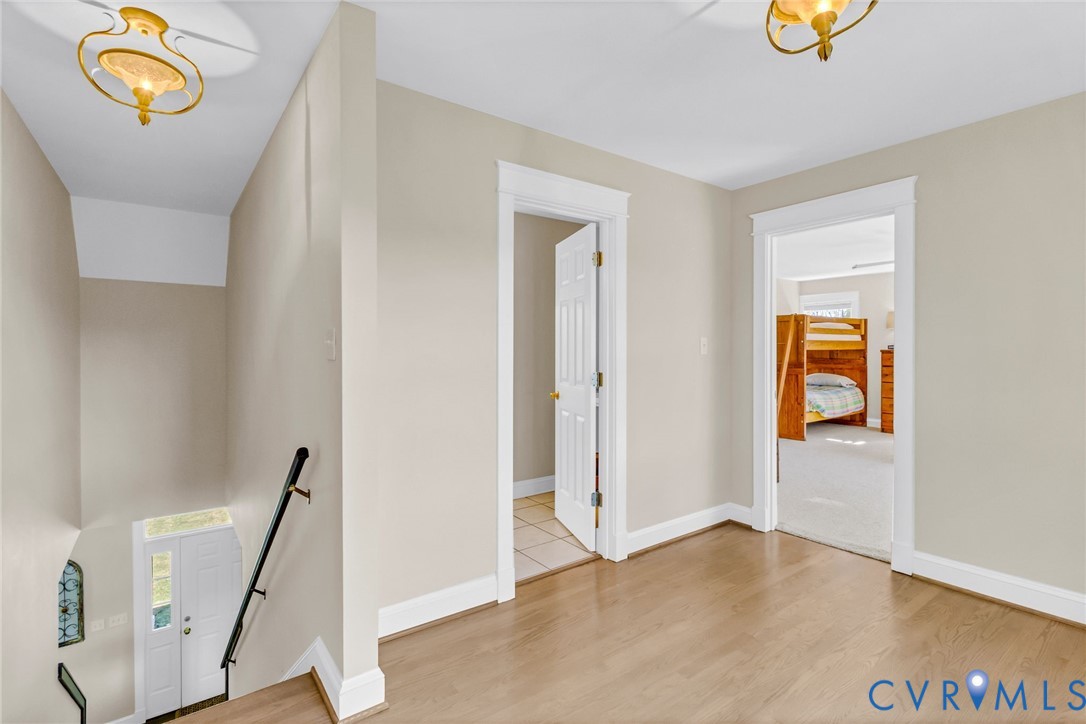 1248 Bancton Road Kinsale, VA 22488 - Photo 22 of 50 a view of an entryway with wooden floor