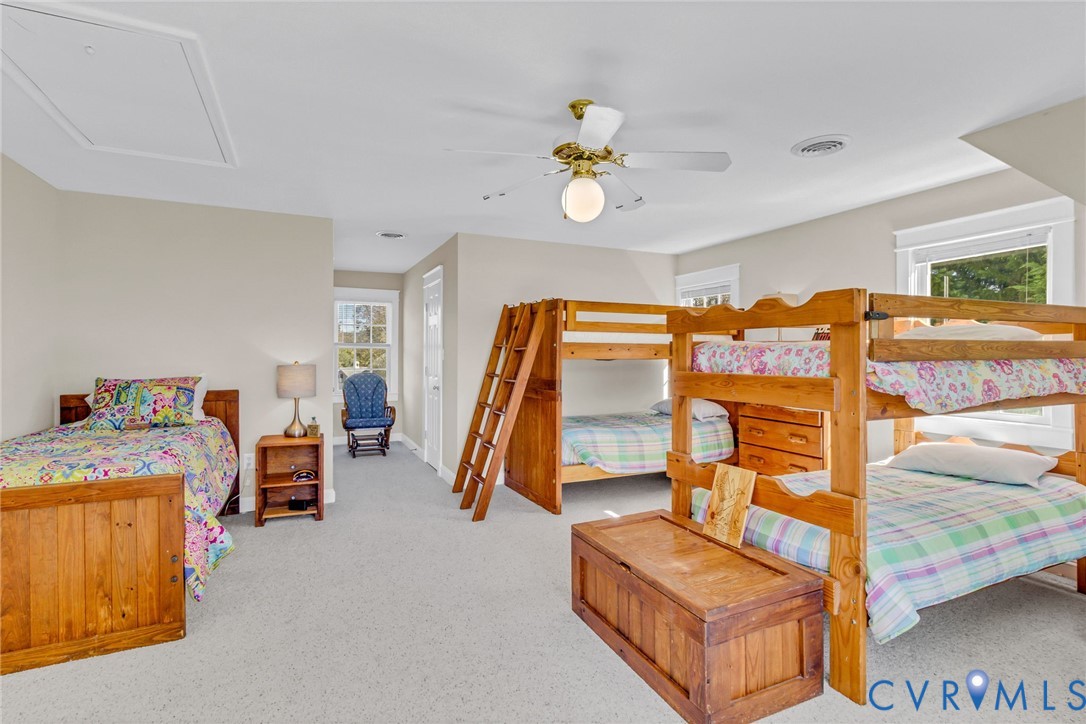 1248 Bancton Road Kinsale, VA 22488 - Photo 25 of 50 a bedroom with a bed and a table