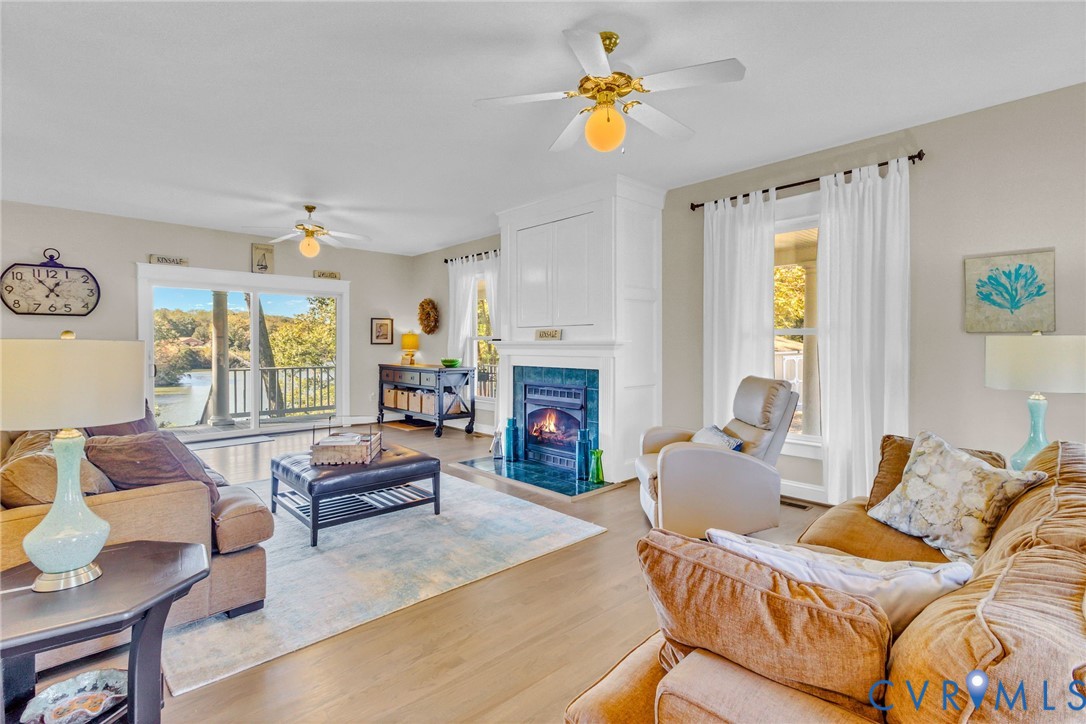 1248 Bancton Road Kinsale, VA 22488 - Photo 10 of 50 a living room with furniture and a fireplace