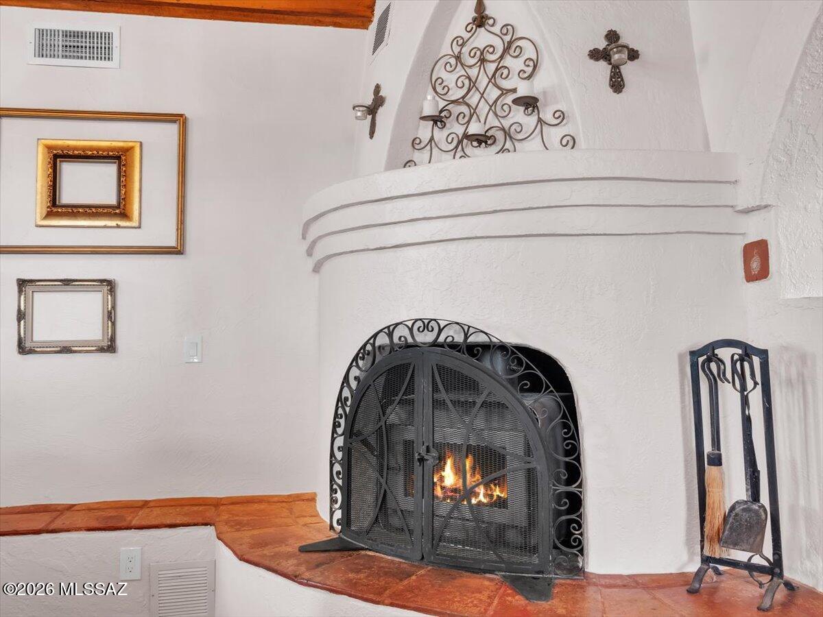 500 South Foundation Five Road Benson, AZ 85602 - Photo 9 of 48 Wood Burning Fireplace