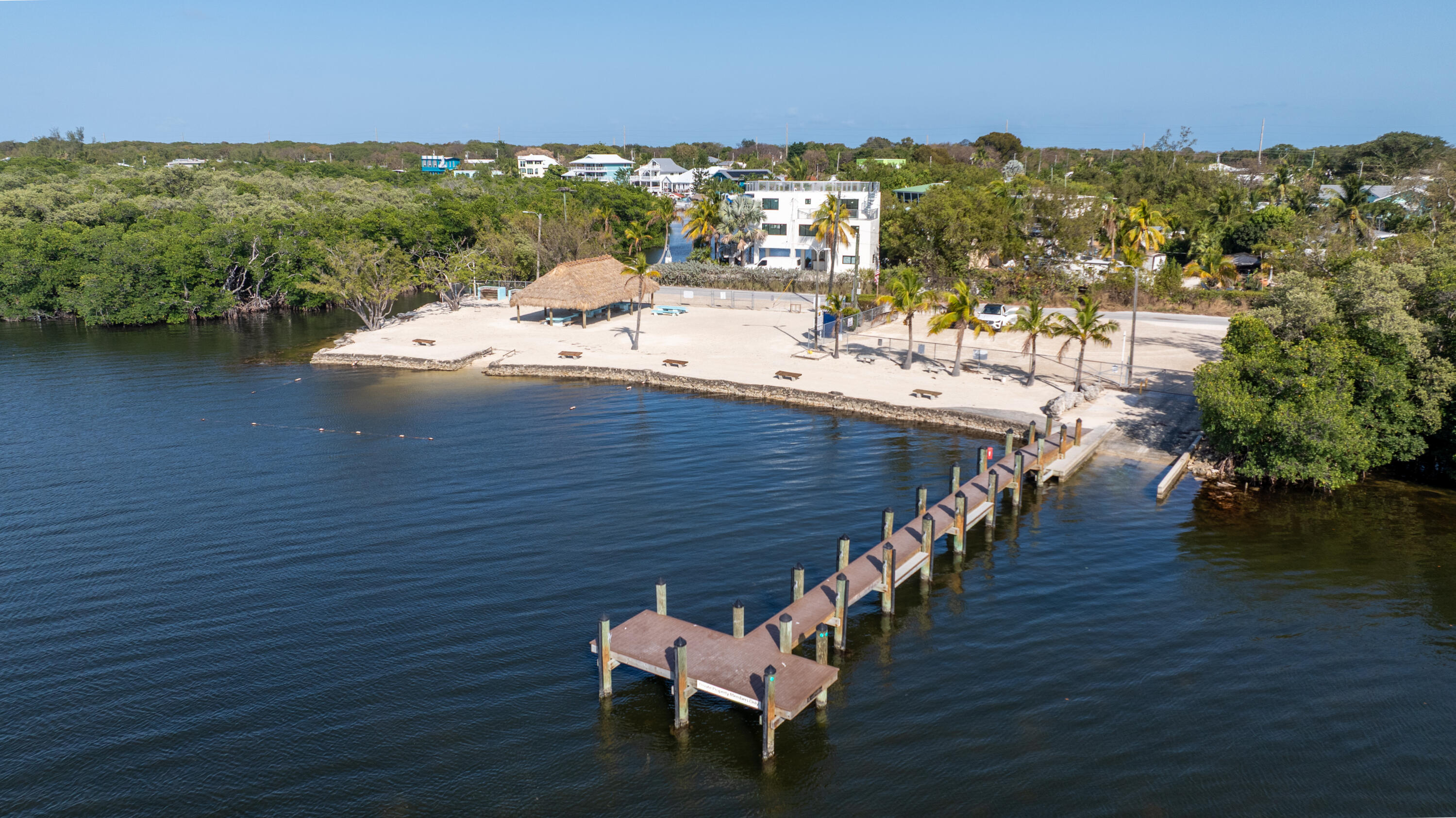 40 Orange Drive Key Largo, FL 33037 - Photo 24 of 30 Bayfront beach and boat ramp