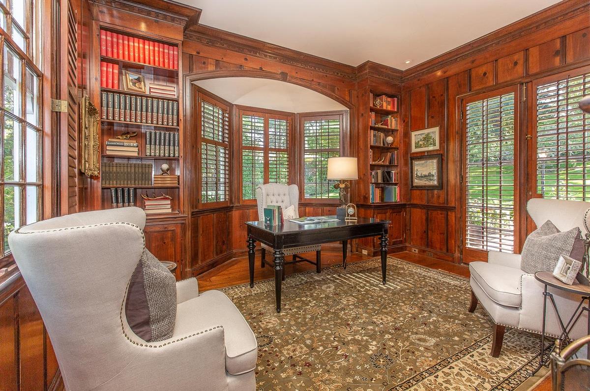 863 Chiltern Road Hillsborough, CA 94010 - Photo 11 of 50 a living room with furniture a table and chairs