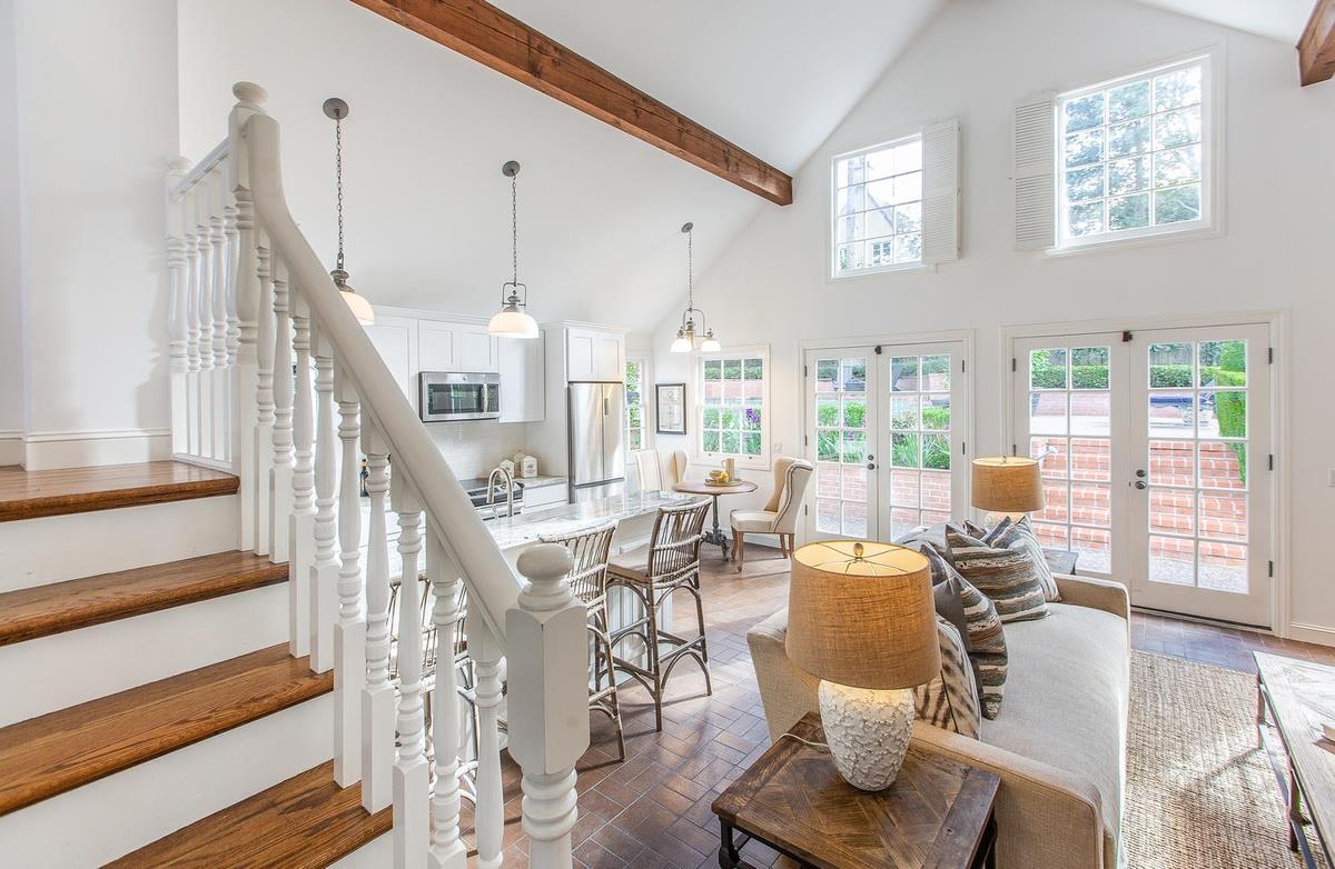 863 Chiltern Road Hillsborough, CA 94010 - Photo 20 of 50 a view of a living room and dining room