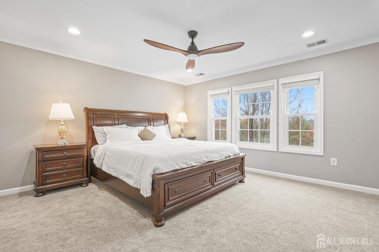 54 Harness Way Chesterfield, NJ 08515 - Photo 24 of 41 a bedroom with a bed and window