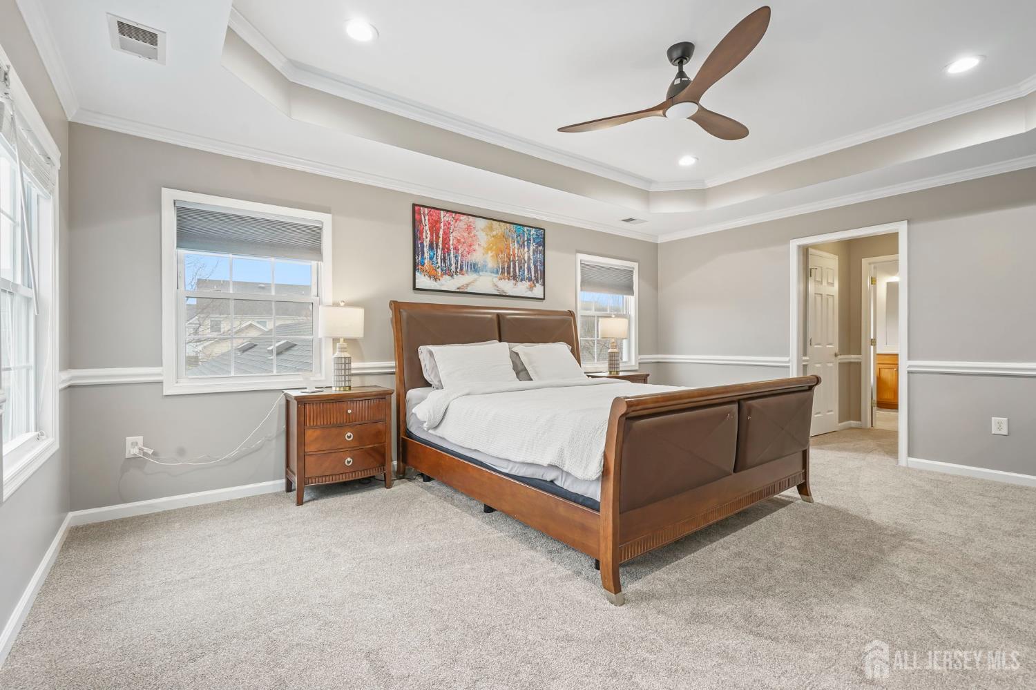 54 Harness Way Chesterfield, NJ 08515 - Photo 32 of 41 a bed room with a bed and a window