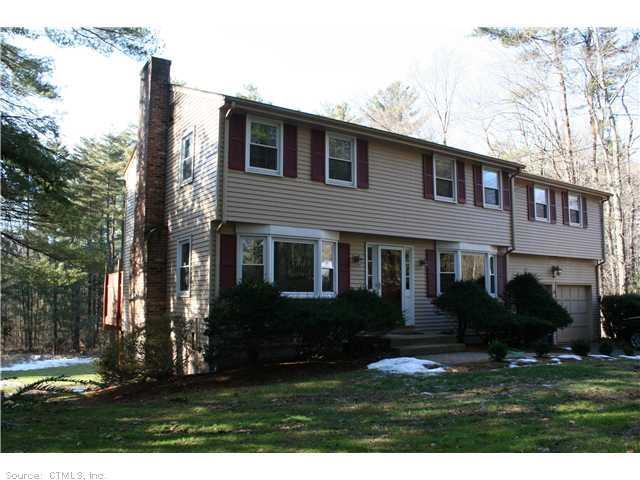63 Canal Road Granby, CT 06035 - Photo 1 of 1 a house view with garden space