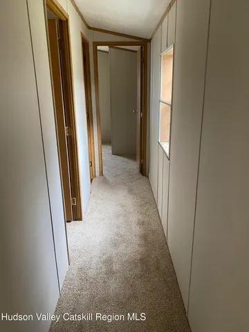 a view of backyard with green space