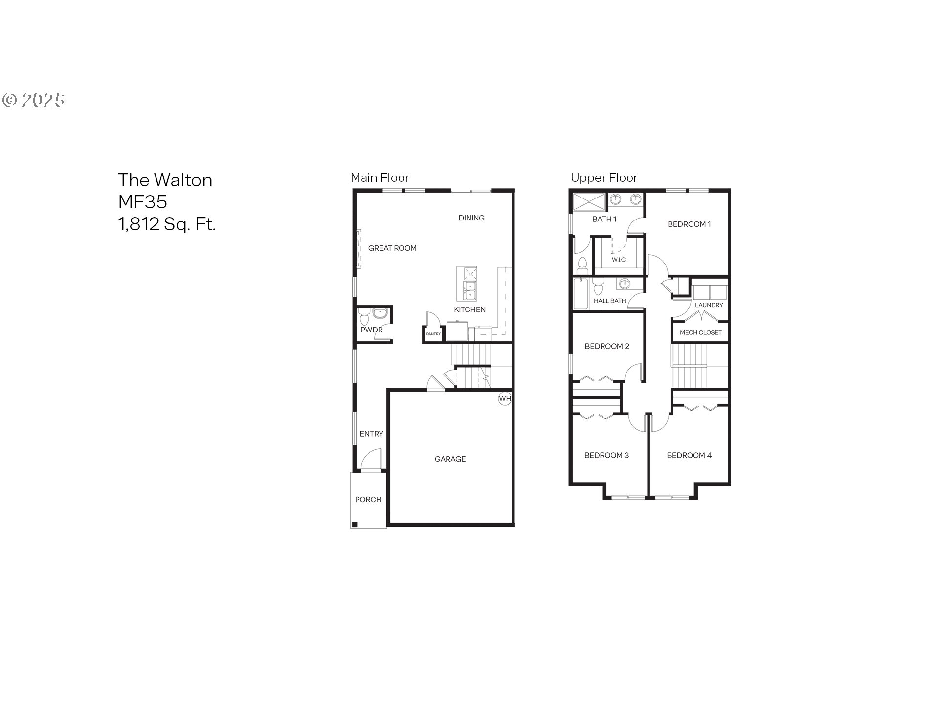9266 Southeast Middleton Street Happy Valley, OR 97086 - Photo 13 of 14 a picture of a floor plan