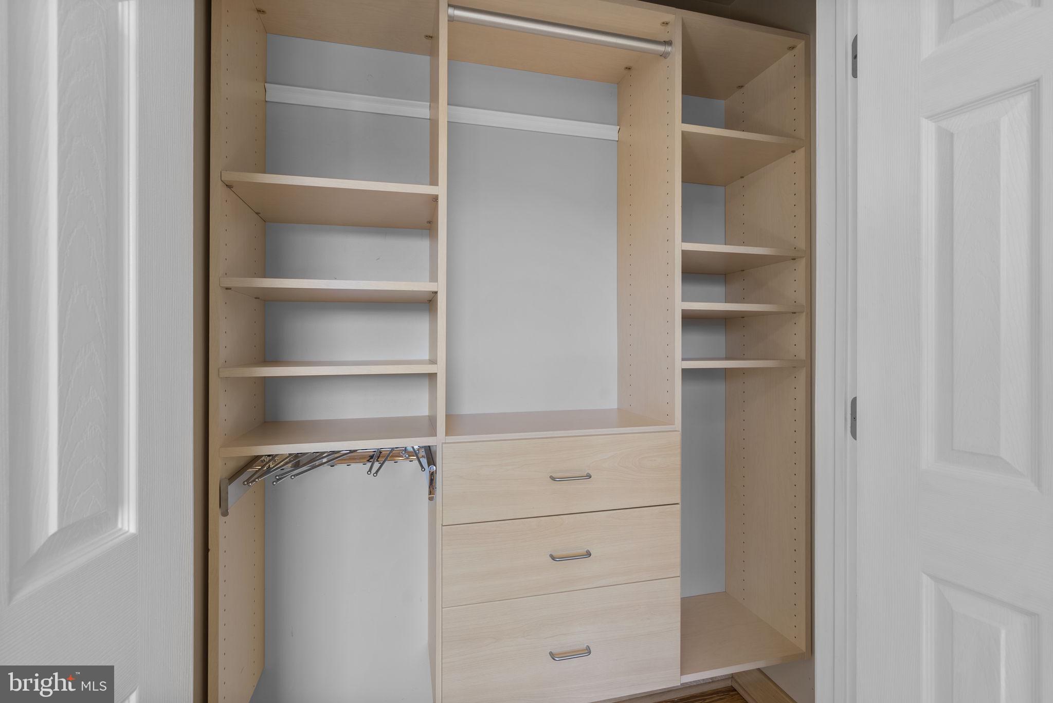 1304 Hill Born Drive Hanover, MD 21076 - Photo 28 of 47 a view of walk in closet with empty racks