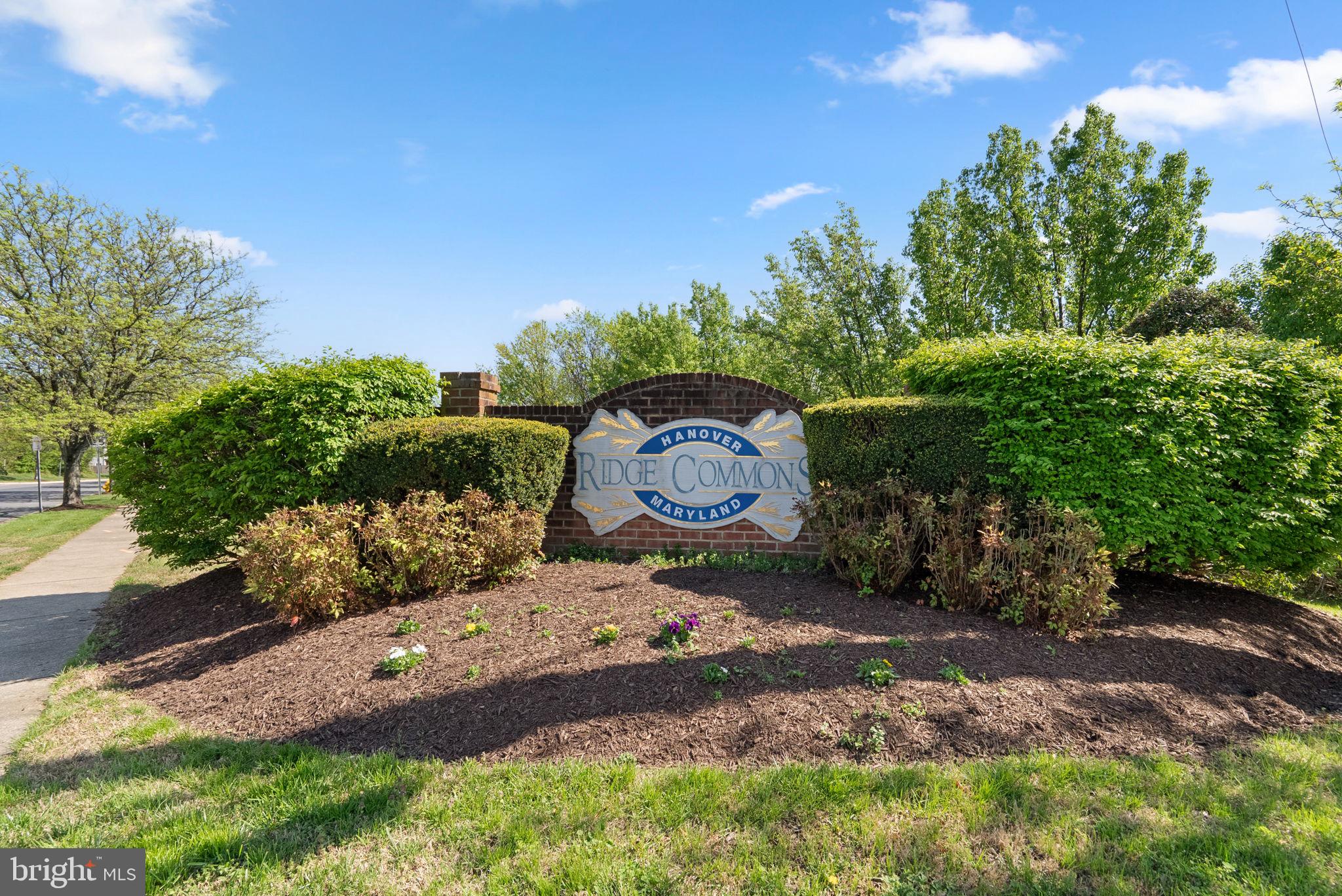 1304 Hill Born Drive Hanover, MD 21076 - Photo 46 of 47 a backyard of a house with lots of green space