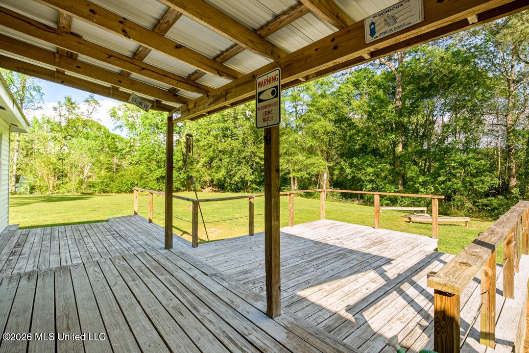 285 Magnolia Drive Raleigh, MS 39153 - Photo 29 of 34 Back Porch View 1