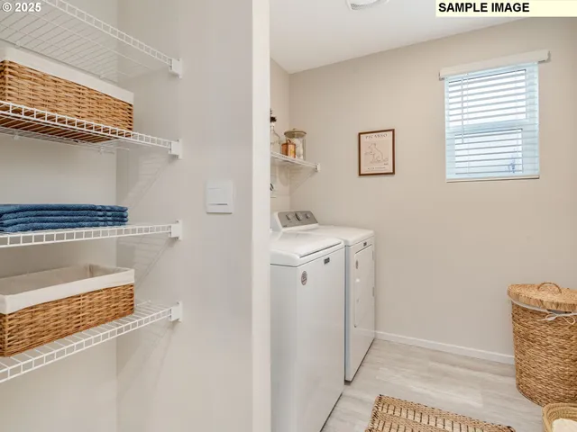 a room with storage and utility