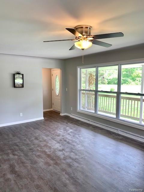 Front door and large front windows