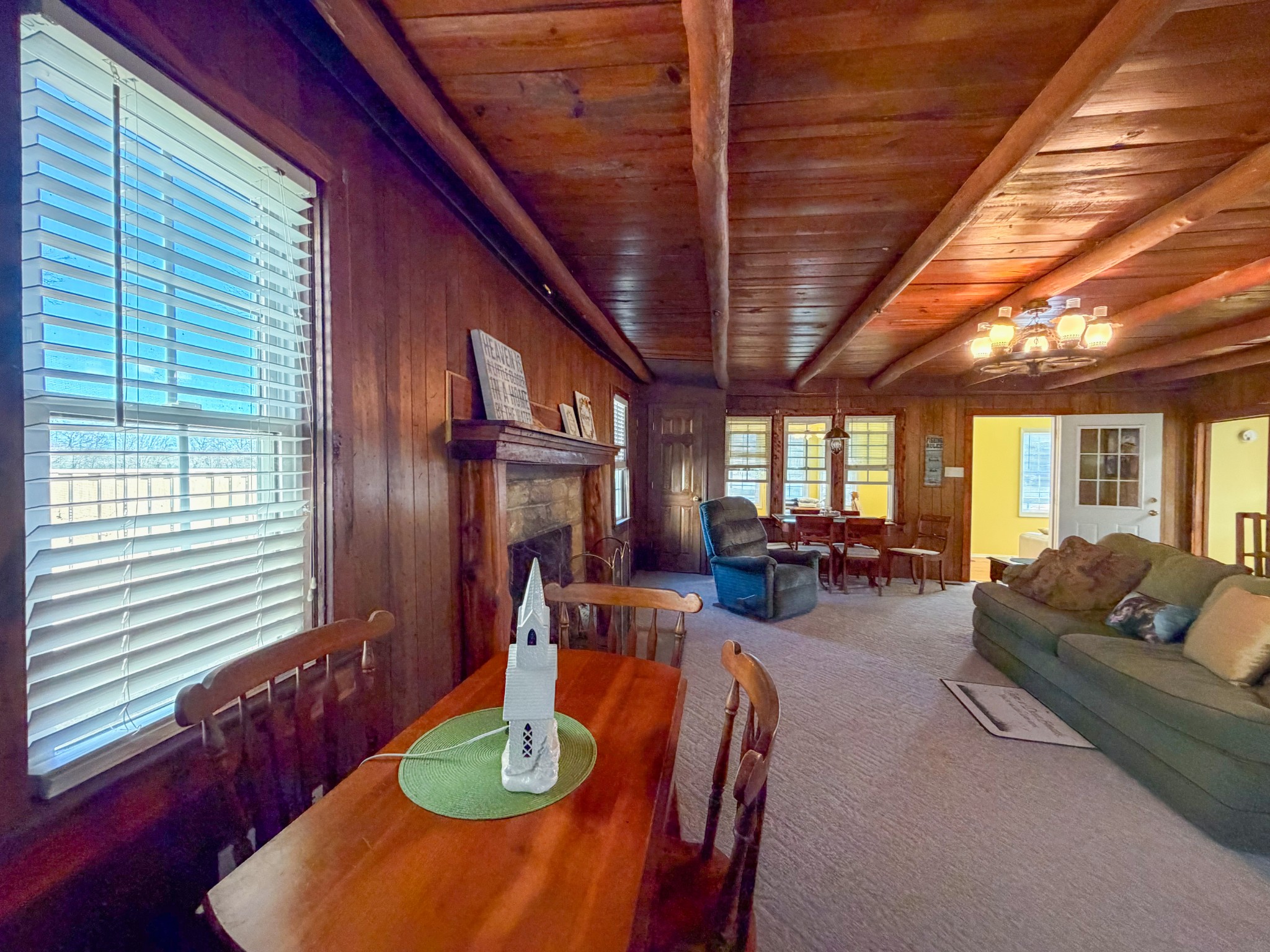 2701 Clear Creek Road Pulaski, TN 38478 - Photo 12 of 42 a living room with furniture fireplace and a large window