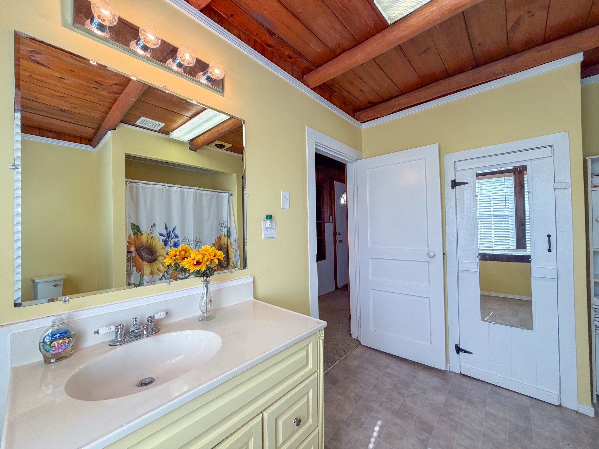 2701 Clear Creek Road Pulaski, TN 38478 - Photo 15 of 42 a bathroom with a sink and a mirror
