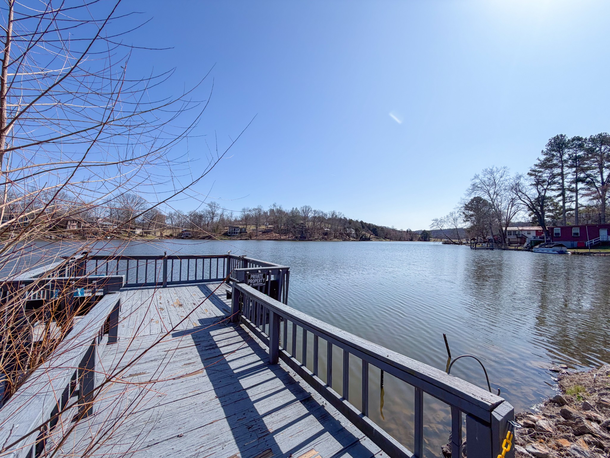 2701 Clear Creek Road Pulaski, TN 38478 - Photo 30 of 42 a view of balcony with wooden floor and lake view